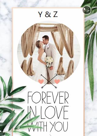 高端北欧风❤️婚礼请柬