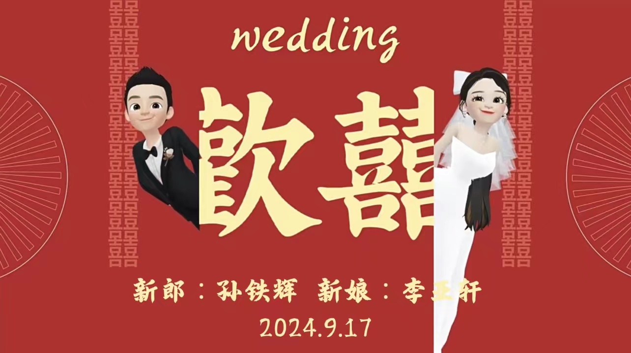 47小红书崽崽（12张）婚礼开场视频